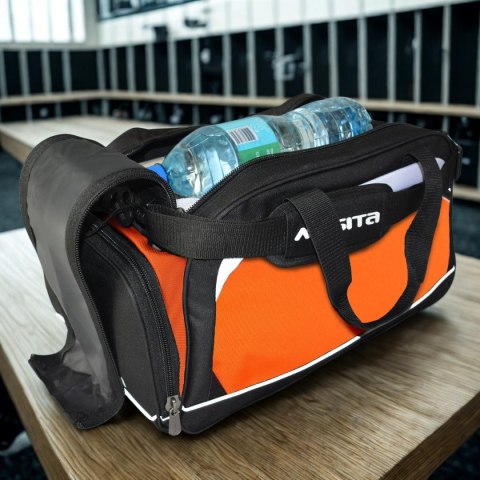 TORBA SPORTOWA MASITA 6015 POMARAŃCZOWO- CZARNA