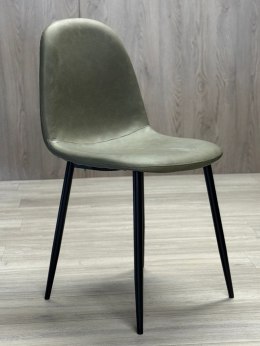 Krzesło tapicerowane GIULIA GREY PU