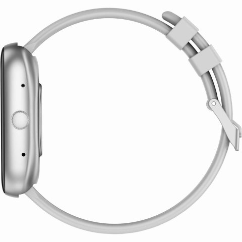 Smartwatch Damski GRAVITY GT18-5 Czarny Pasek Silikonowy + Szary Pasek