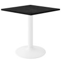 Stół skandynawski kwadratowy TORI Black Wood 70 MILK