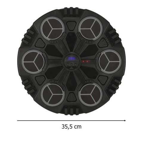 Tarcza bokserska treningowa na ścianę trenażer muzyka Bluetooth LED USB