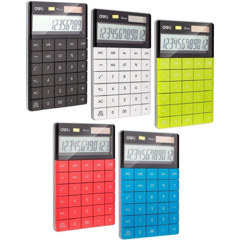 Kalkulator Deli 1589 biały