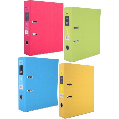 Segregator Deli Rio A4/76mm niebieski