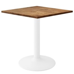 Stół skandynawski kwadratowy TORI Dark Wood 70 MILK