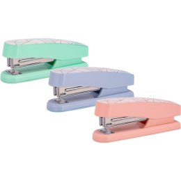 Zszywacz Deli Macaron niebieski