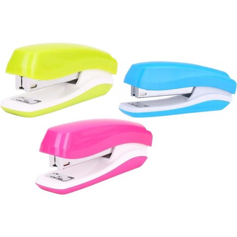 Zszywacz Deli Rio biało-zielony