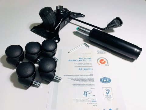 Fotel obrotowy do biurka CARRERA M ALCANTARA BURGUNDY