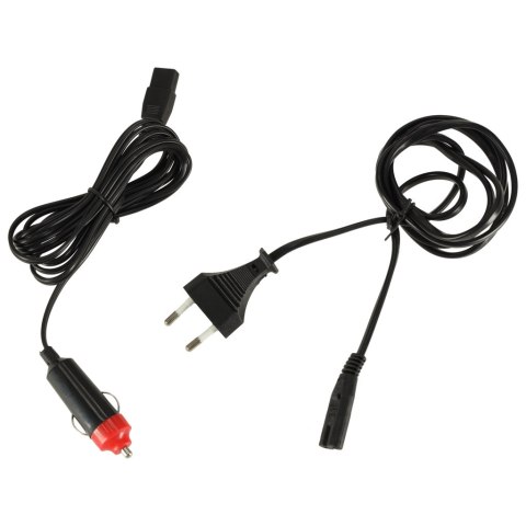 Lodówka turystyczna elektryczna samochodowa mini na jedzenie kosmetyki grzanie chłodzenie 2w1 4L biała