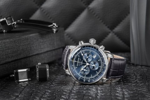 Zegarek Męski ZEPPELIN 100 Yahre 7680-3 + BOX