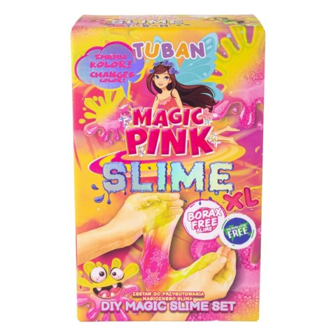 SLIME ZESTAW DIY MAGIC PINK XL