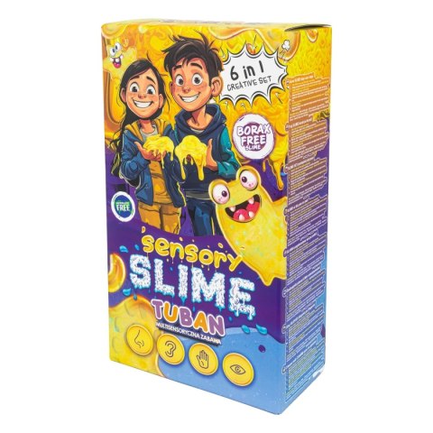 SLIME ZESTAW DIY SENSORY 6w1