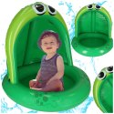 Basen dmuchany ogrodowy dla dziecka brodzik z daszkiem żaba 95cm
