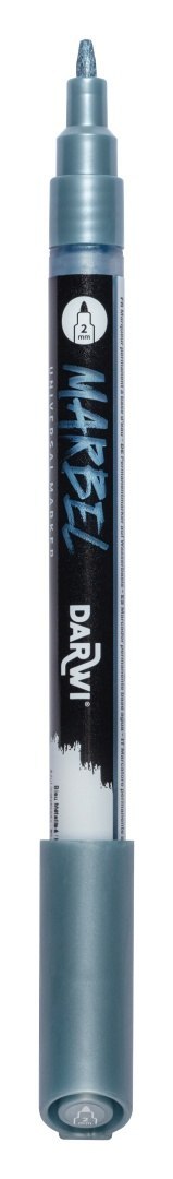 Marker MARBEL 2 mm Metaliczny Niebieski