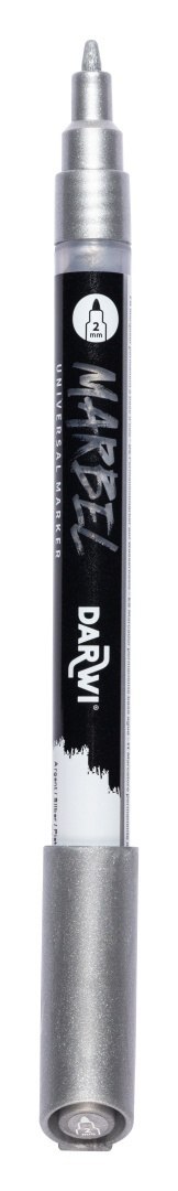 Marker MARBEL 2 mm Srebrny
