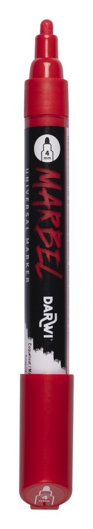 Marker MARBEL 4 mm Czerwień Makowa