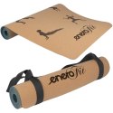 KORKOWA MATA DO ĆWICZEŃ JOGI 183x61x0.4CM ENERO FIT