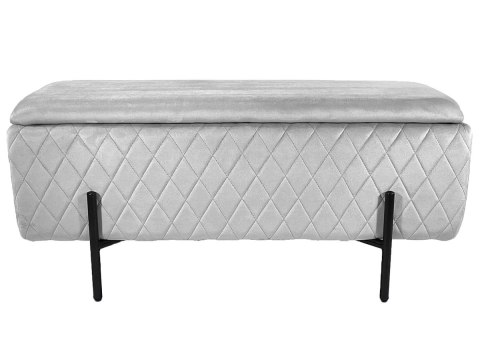 PUFA kufer Lugano LUZZI DIAMOND GREY VELVET 95 II GATUNEK