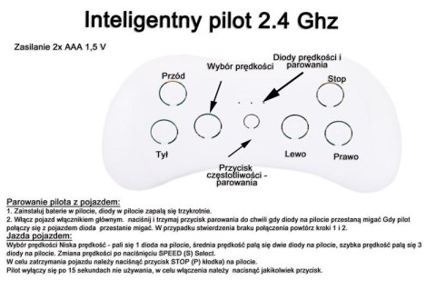 SUPER TRAKTOR Z ŁYŻKĄ YT - NA AKUMULATOR , PILOT, APLIKACJA/YT1066