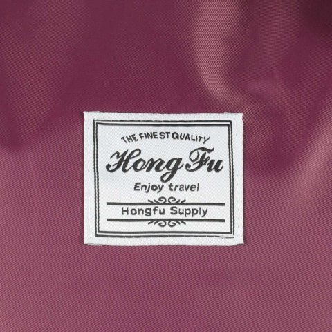 Torba podróżna na kółkach składana turystyczna pojemna 3 rozmiary fioletowa