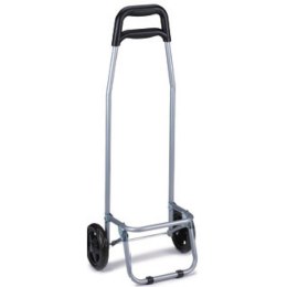 WÓZEK TORBA NA KÓŁKACH NA ZAKUPY ZE STELAŻEM 25L SZARY