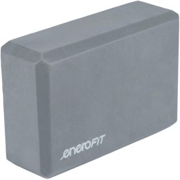 BLOK KOSTKA DO ĆWICZEŃ JOGA PILATES FITNESS SZARY ENERO FIT