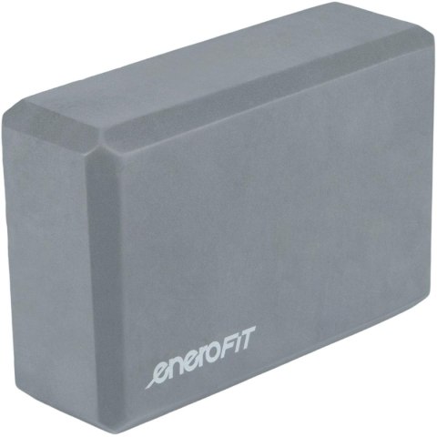 BLOK KOSTKA DO ĆWICZEŃ JOGA PILATES FITNESS SZARY ENERO FIT