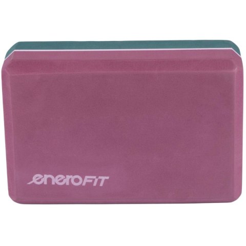 BLOK KOSTKA DO ĆWICZEŃ JOGA PILATES FITNESS TRICOLOR ENERO FIT