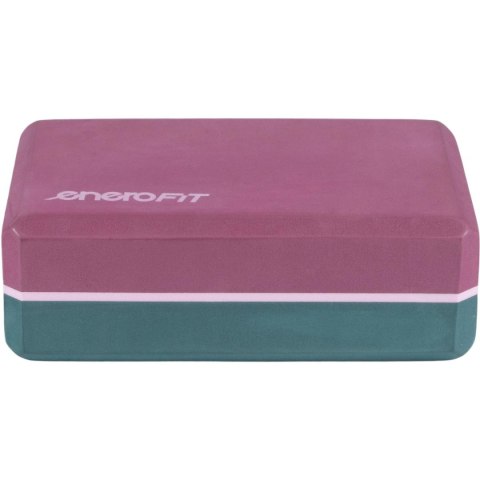 BLOK KOSTKA DO ĆWICZEŃ JOGA PILATES FITNESS TRICOLOR ENERO FIT