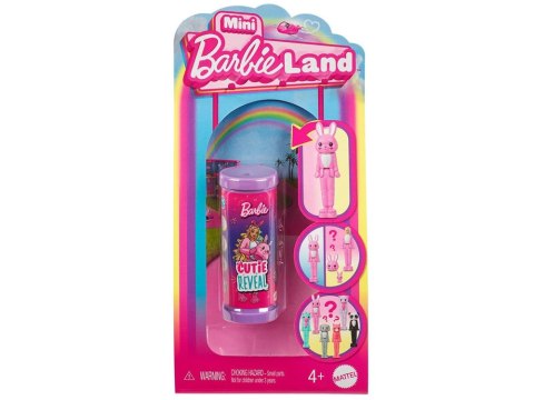 Mattel Mini Barbie Land Cutie Reveal Lalka niespodzianka w kostiumie ZA6040