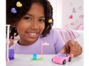Mattel Mini Barbie Land Lalka kierowca pojazdu + autko kabriolet ZA6038 F