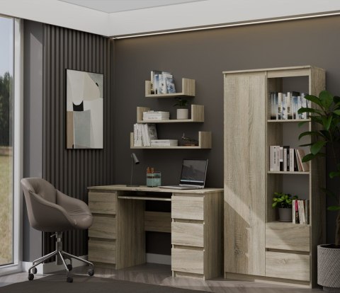 REGAŁ RS-80 BILY - DĄB SONOMA