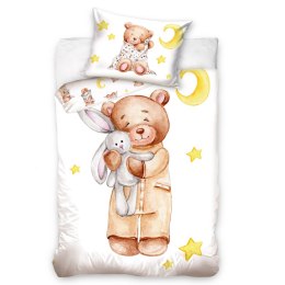 Pościel bawełna 90x120 + 40x60 Misio