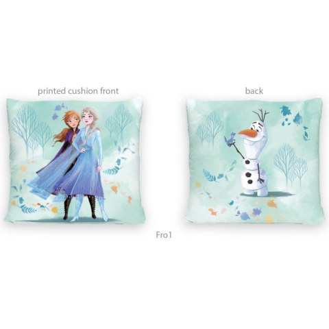 Poszewka velvet 40x40 Kraina Lodu