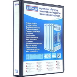 Segregator ofertowy Donau A4/50mm 4R czarny