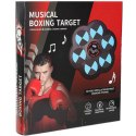 Tarcza bokserska treningowa na ścianę trenażer muzyka LED USB rękawice