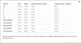 Długie Legginsy z Wysokim Stanem - Aquarelle