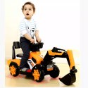 Koparka na akumulator dla dzieci elektryczna łyżka jeździk XZ-219