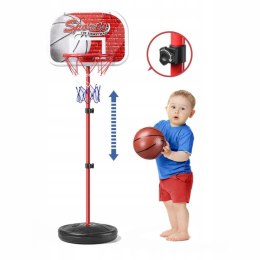 Koszykówka dla dzieci stojak regulacja piłka pompka kosz 777-441