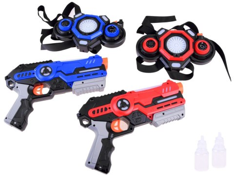 Laserowy paintball pistolety laser tag zestaw dla 2 osób ZA3776