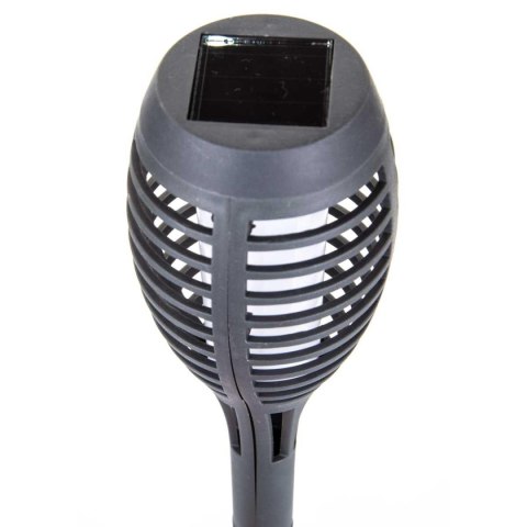 POCHODNIA LAMPA SOLARNA TAŃCZĄCE PŁOMYKI 12 LED SMD 7,5x7,5x46,5CM KPL 5SZT