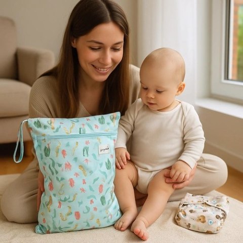 Średni worek na pieluszki KONIK MORSKI