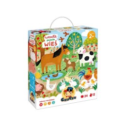 CzuCzu Wesołe puzzle Wieś 2+