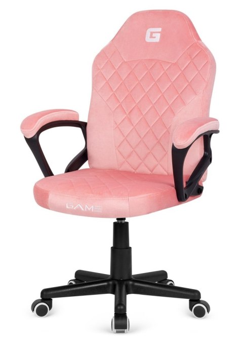 Fotel obrotowy do biurka MARIO ALCANTARA CARO PINK