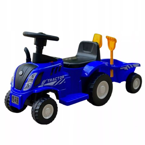 Jeżdzik traktor z przyczepą dla dzieci dźwięki Z220N