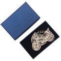 Metalowy Brelok do Kluczy Motocykl w Eleganckim Pudełku - Prezent dla Motocyklisty - MT203A