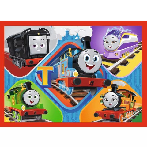 Puzzle 4w1 Tomek i Przyjaciele Odjazdowy Tomek Trefl 34619
