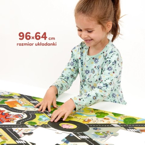 Duuuże puzzle Droga 3+