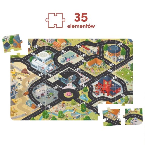 Duuuże puzzle Droga 3+
