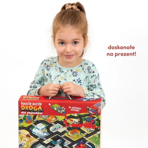 Duuuże puzzle Droga 3+