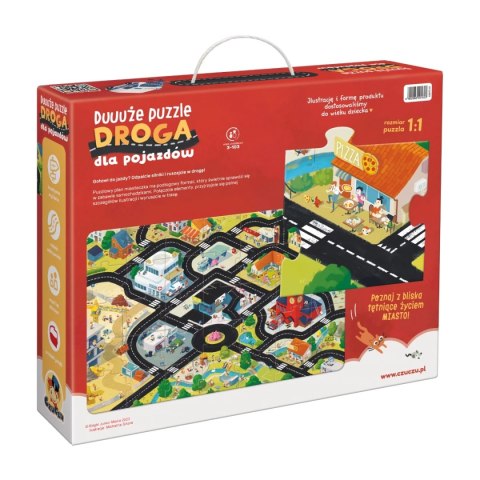 Duuuże puzzle Droga 3+